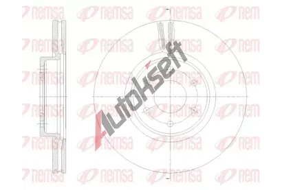 REMSA Brzdov kotou - 320 mm RMS 62136.10, 62136.10