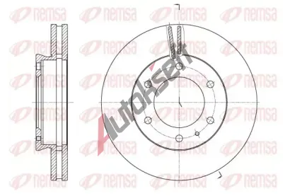 REMSA Brzdov kotou RMS 62526.10, 62526.10