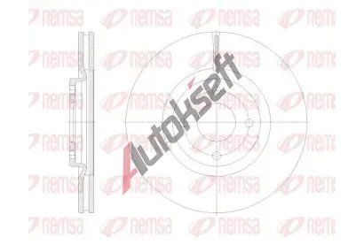 REMSA Brzdov kotou RMS 62531.10, 62531.10