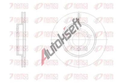 REMSA Brzdov kotou RMS 62532.10, 62532.10