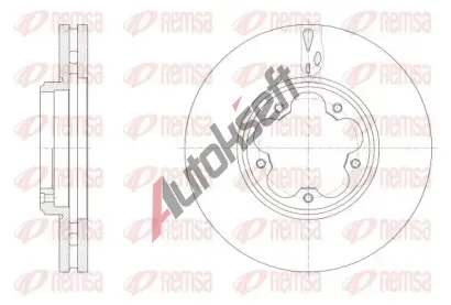 REMSA Brzdov kotou - 288 mm RMS 62547.10, 62547.10