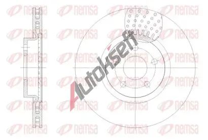 REMSA Brzdov kotou - 320 mm RMS 62549.10, 62549.10