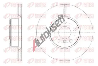 REMSA Brzdový kotouč - 307 mm RMS 62550.10, 62550.10 REMSA Brzdový kotouč - 307 mm RMS 62550.10, 62550.10
