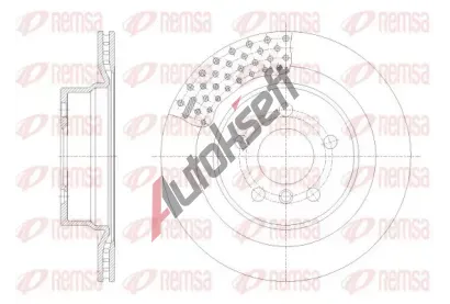 REMSA Brzdov kotou RMS 62551.10, 62551.10