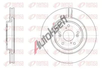 REMSA Brzdov kotou RMS 62557.10, 62557.10