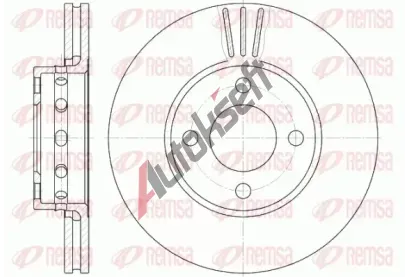 REMSA Brzdov kotou - 276 mm RMS 6267.10, 6267.10