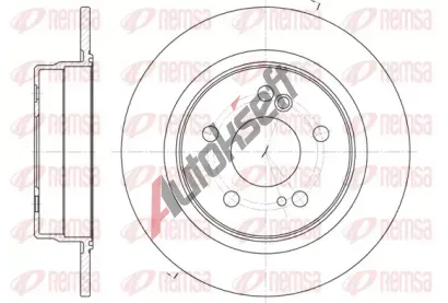 REMSA Brzdov kotou - 278 mm RMS 6270.00, 6270.00
