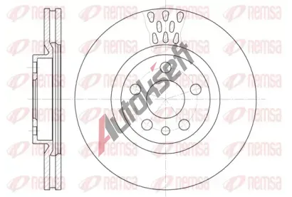 REMSA Brzdov kotou - 281 mm RMS 6305.11, RE 6305.11