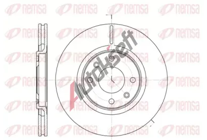REMSA Brzdov kotou - 283 mm RMS 6306.10, 6306.10