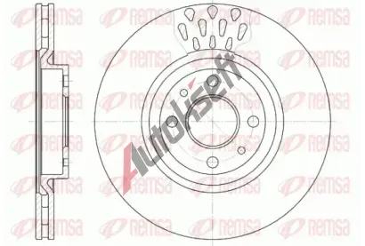 REMSA Brzdov kotou - 284 mm RMS 6315.10, RE 6315.10