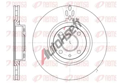 REMSA Brzdov kotou - 284 mm RMS 6316.11, RE 6316.11