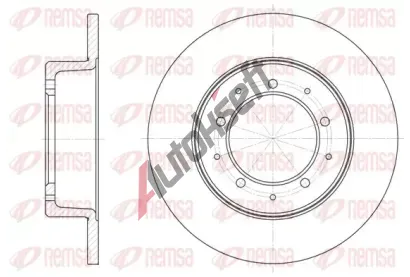 REMSA Brzdov kotou - 290 mm RMS 6333.00, 6333.00