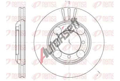 REMSA Brzdov kotou - 257 mm RMS 6375.10, 6375.10