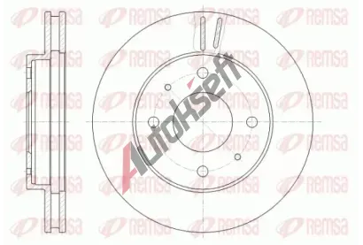 REMSA Brzdov kotou - 256 mm RMS 6394.10, RE 6394.10