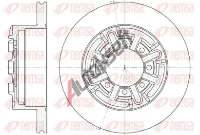 REMSA Brzdov kotou - 289 mm RMS 6420.00, 6420.00