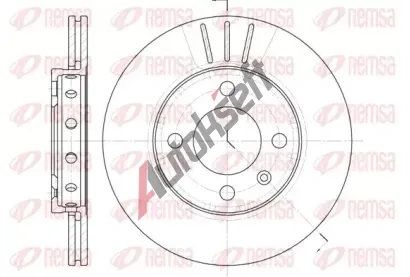 REMSA Brzdov kotou - 239 mm RMS 6426.10, RE 6426.10
