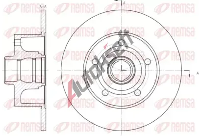 REMSA Brzdov kotou - 245 mm RMS 6431.00, RE 6431.00
