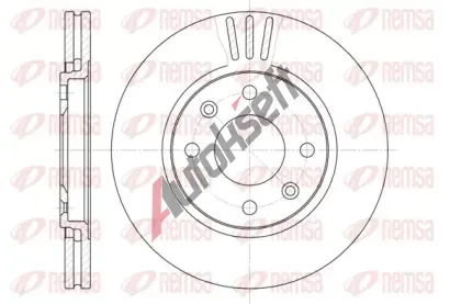 REMSA Brzdový kotouč - 260 mm RMS 6449.10, 6449.10 REMSA Brzdový kotouč - 260 mm RMS 6449.10, 6449.10