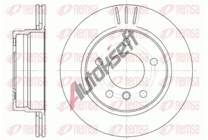 REMSA Brzdov kotou - 276 mm RMS 6458.10, 6458.10