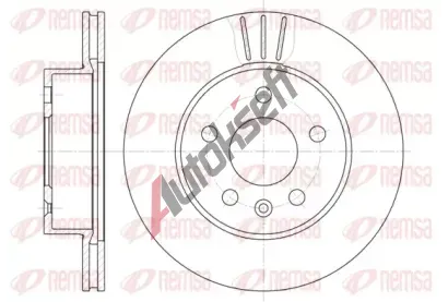 REMSA Brzdový kotouč - 276 mm RMS 6460.10, RE 6460.10  REMSA Brzdový kotouč - 276 mm RMS 6460.10, RE 6460.10