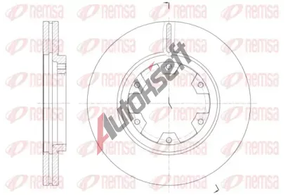 REMSA Brzdov kotou - 277 mm RMS 6466.10, 6466.10