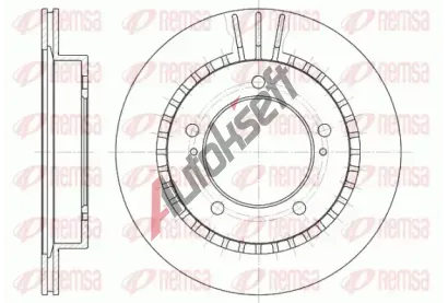 REMSA Brzdov kotou - 287 mm RMS 6492.10, 6492.10