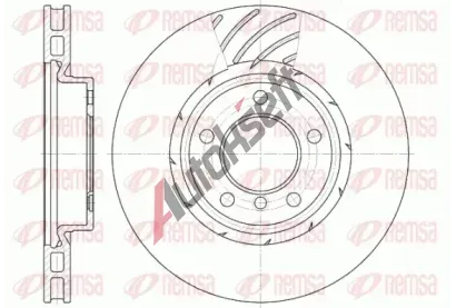 REMSA Brzdov kotou - 315 mm RMS 6508.11, 6508.11