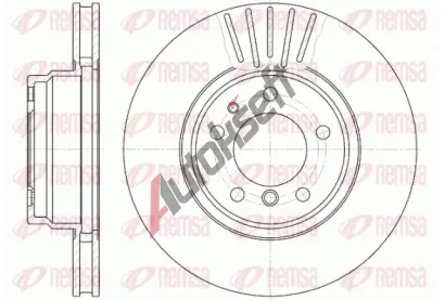 REMSA Brzdov kotou - 316 mm RMS 6509.10, 6509.10