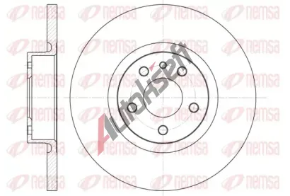 REMSA Brzdov kotou - 281 mm RMS 6512.00, 6512.00