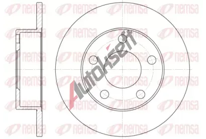 REMSA Brzdov kotou - 245 mm RMS 6513.00, RE 6513.00