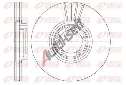 REMSA Brzdový kotouč - 254 mm RMS 6518.10, RE 6518.10 REMSA Brzdový kotouč - 254 mm RMS 6518.10, RE 6518.10