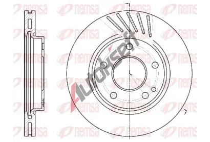 REMSA Brzdov kotou - 260 mm RMS 6527.10, 6527.10