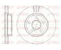 REMSA Brzdov kotou - 255 mm ‐ RMS 6540.10