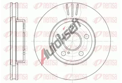 REMSA Brzdov kotou - 255 mm RMS 6540.10, 6540.10