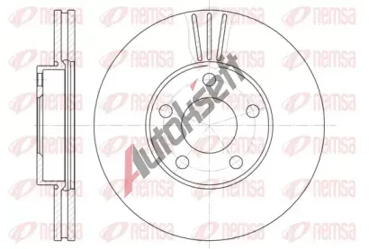 REMSA Brzdov kotou - 282 mm RMS 6549.10, RE 6549.10