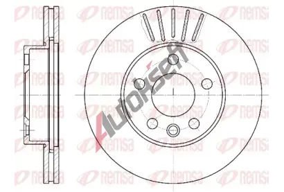 REMSA Brzdov kotou - 280 mm RMS 6551.10, RE 6551.10