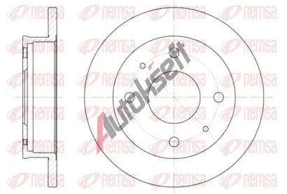 REMSA Brzdový kotouč - 230 mm RMS 6568.00, 6568.00 REMSA Brzdový kotouč - 230 mm RMS 6568.00, 6568.00