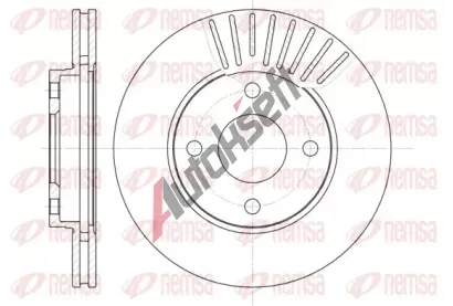 REMSA Brzdov kotou - 258 mm RE 6575.10, RMS 6575.10
