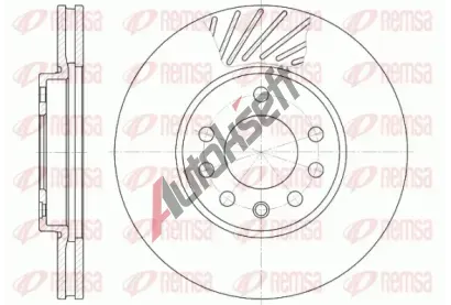 REMSA Brzdov kotou - 280 mm RMS 6584.10, RE 6584.10