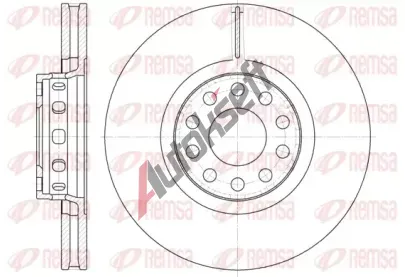 REMSA Brzdov kotou - 314 mm RMS 6592.10, 6592.10