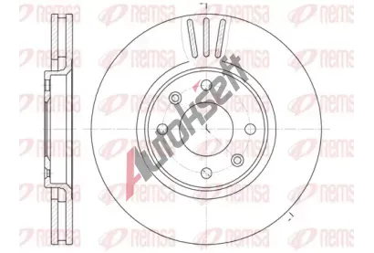 REMSA Brzdov kotou - 283 mm RMS 6604.10, RE 6604.10