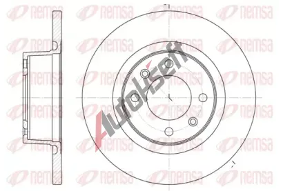 REMSA Brzdov kotou - 276 mm RMS 6605.00, 6605.00