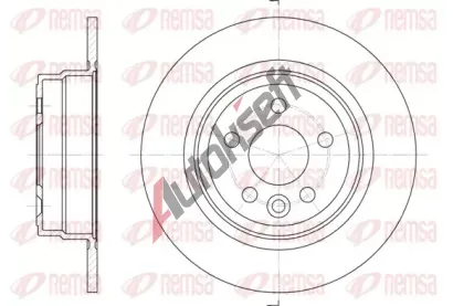 REMSA Brzdov kotou - 280 mm RMS 6615.00, 6615.00
