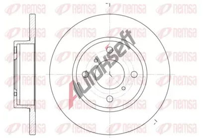 REMSA Brzdov kotou - 247 mm RMS 6621.00, RE 6621.00