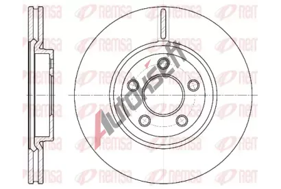 REMSA Brzdov kotou - 280 mm RMS 6637.10, 6637.10