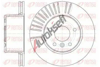 REMSA Brzdov kotou - 297 mm RMS 6638.10, RE 6638.10