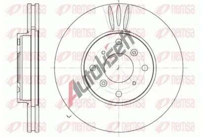 REMSA Brzdov kotou - 282 mm RMS 6641.10, RE 6641.10