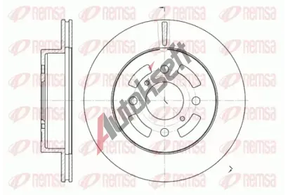 REMSA Brzdov kotou - 257 mm RMS 6642.10, 6642.10