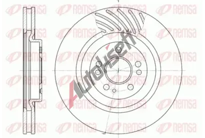 REMSA Brzdov kotou - 344 mm RMS 6644.10, 6644.10