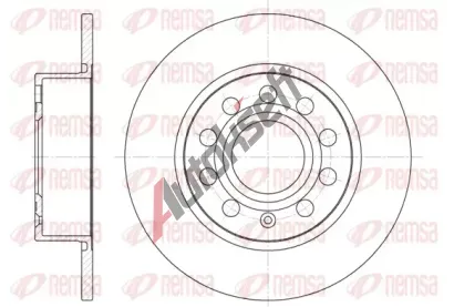 REMSA Brzdov kotou - 255 mm RMS 6649.00, RE 6649.00